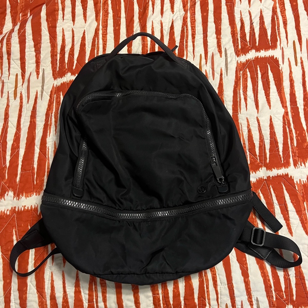 Lululemon Athletica Black Backpack